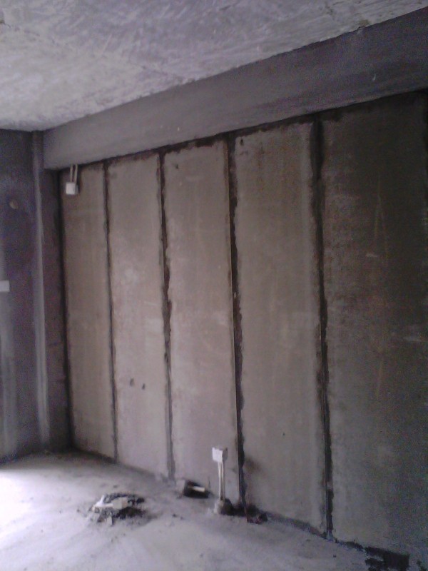 高鐵國際大酒店內(nèi)部安裝輕質(zhì)隔墻板展示圖二