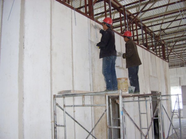 輕質隔墻板安裝展示圖二