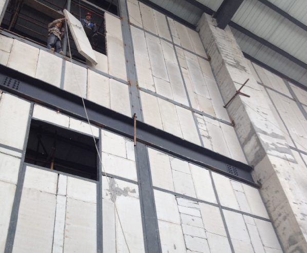 武漢國博內部隔墻板工程展示三