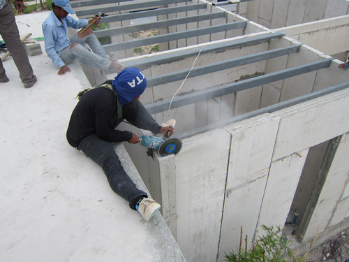 泰國輕質隔墻板工程案例