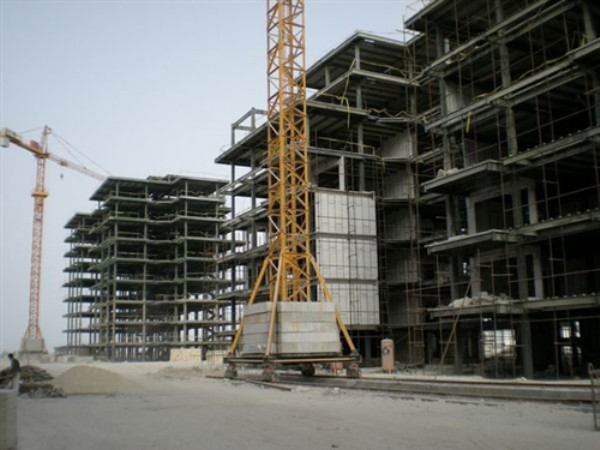 大型建筑輕質隔墻工程展示