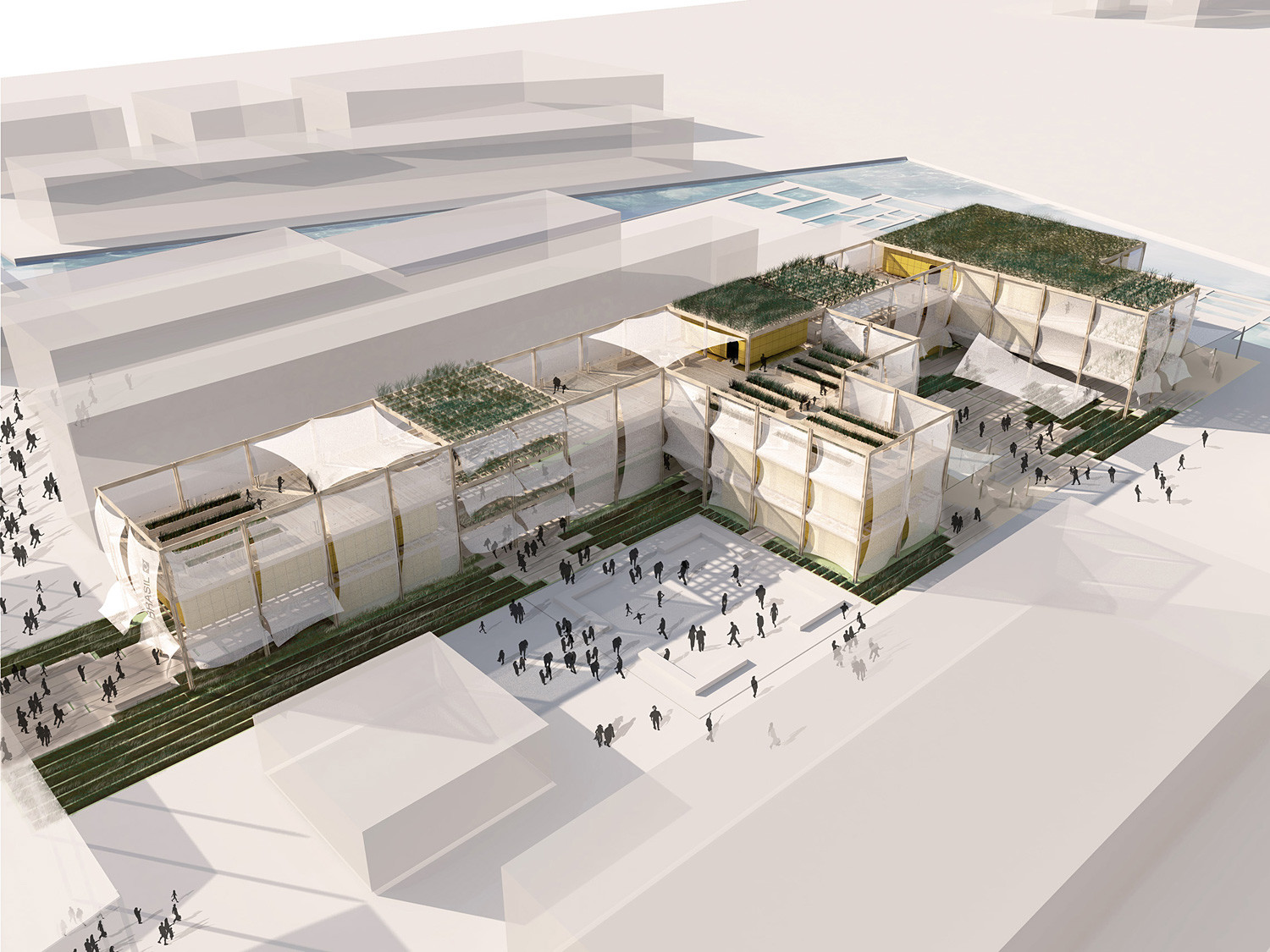 “巴西館可能是具體化的快樂的作用，在國際舞臺上發揮我國的示范性的尊重，巴西人支付非常多元化的文化。總體而言，該館的建設是一個謙虛的教訓和治理和利用我國人民的創造力和技能作為一個范例，能夠支持新的變化，世界的需求。”